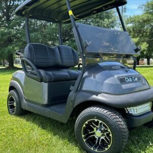 2018 Club Car Precedent Gas-Midnight Silver