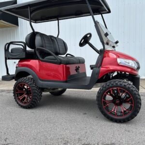 2018 CLUB CAR PRECEDENT GAS, NEW PHOENIX RED BODY Golf cart