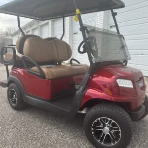 2024 CLUB CAR ONWARD DC-ELECTRIC 4 PASSENGER CANDY APPLE RED