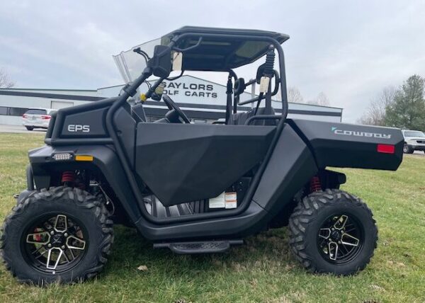 2024 KANDI COWBOY MATTE BLACK Golf Cart - Image 4