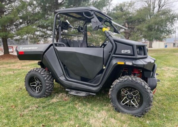 2024 KANDI COWBOY MATTE BLACK Golf Cart - Image 6