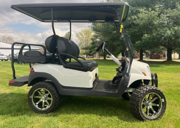 New Club Car Golf Cart, Glacier White - Image 3