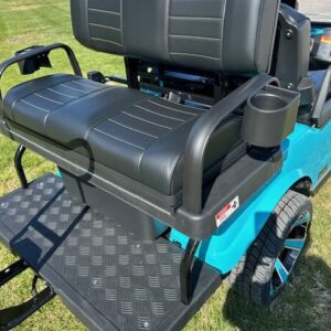 New Evolution Classic 4 Plus Sky Blue Golf Cart Chairs