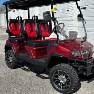 NEW EVOLUTION D5 MAVERICK RED Golf cart