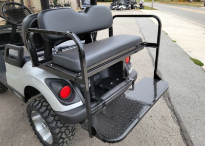 2017 YAMAHA Drive 2 Lifted Silver BA Carts BackSeats