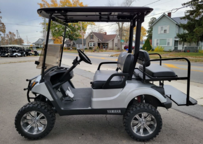 2017 YAMAHA Drive 2 Lifted Silver BA Carts LeftSideView 1