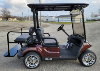 2018 YAMAHA Drive 2 EFI Maroon Quietech LeftSideView