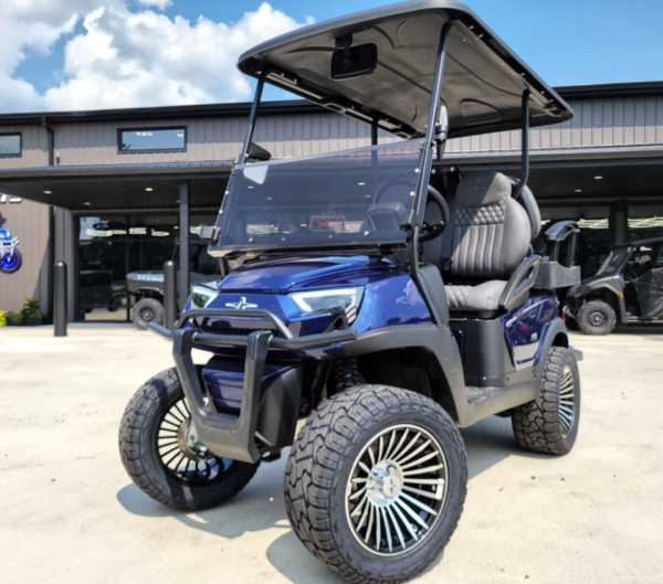 2024 Atlas Carts 4 Passenger Lifted Blue