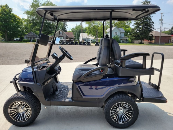 2024 Atlas Carts 4 Passenger Lifted Blue - Image 21