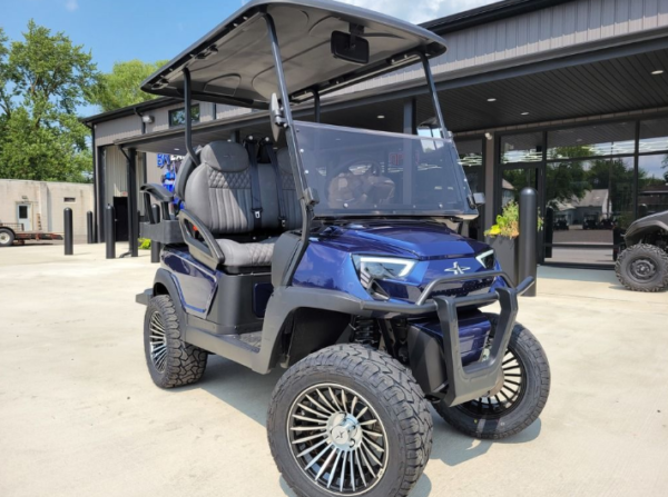 2024 Atlas Carts 4 Passenger Lifted Blue - Image 23