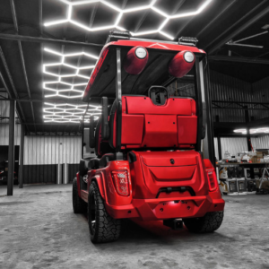2024 Evolution Electric Vehicles D5 Ranger 4 Special Edition Inferno Fullbackview