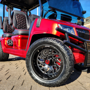 2024 Evolution Electric Vehicles D5 Ranger 4 Special Edition Inferno Sideviewtyre