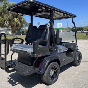 2025 Evolution D5-Ranger 2+2 Black Golf Cart for Sale