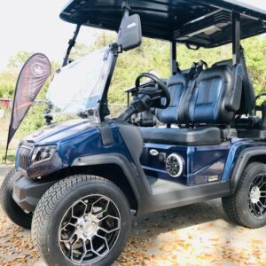 2025 Evolution D5-Ranger 2+2 Plus Blue Golf Cart