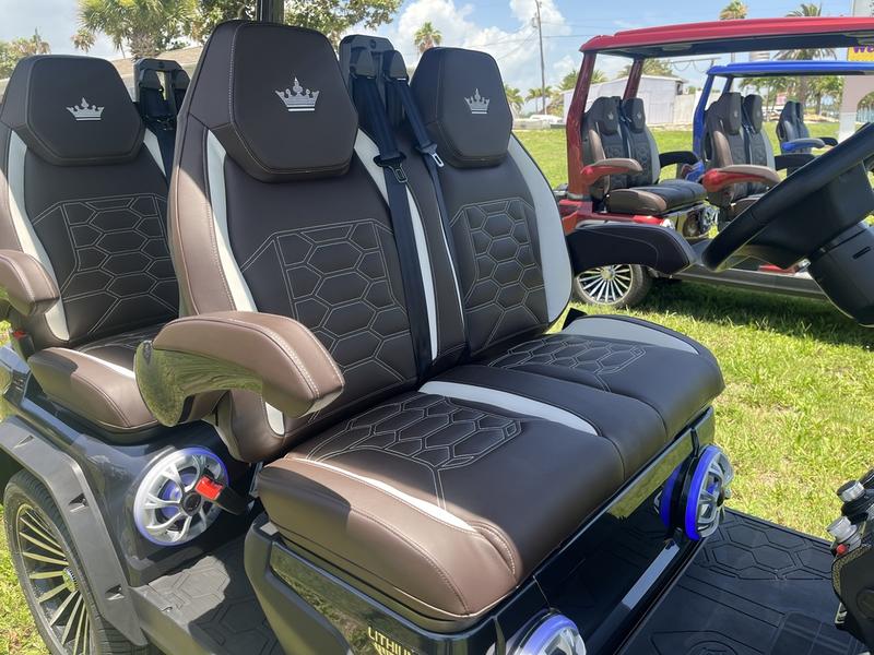 Street Legal 2025 Evolution D-Max Gt4 Black Golf Cart Pennsylvania Nationwide Export 9 Side Profile Of 2025 Evolution D-Max Gt4 Black Golf Cart