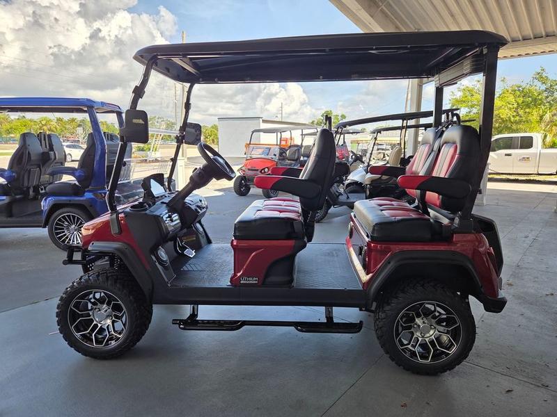 Street Legal 2025 Evolution D-Max Gt4 Red Golf Cart California Nationwide Export 1 Dashboard Interior Of 2025 Evolution D-Max Gt4 Red California