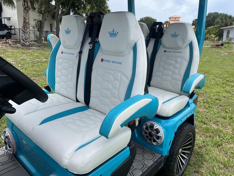 Street Legal 2025 Evolution D-Max Gt4 Sky Blue Export Nationwide Delivery 7 Seating Layout Of The D-Max Gt4 Sky Blue