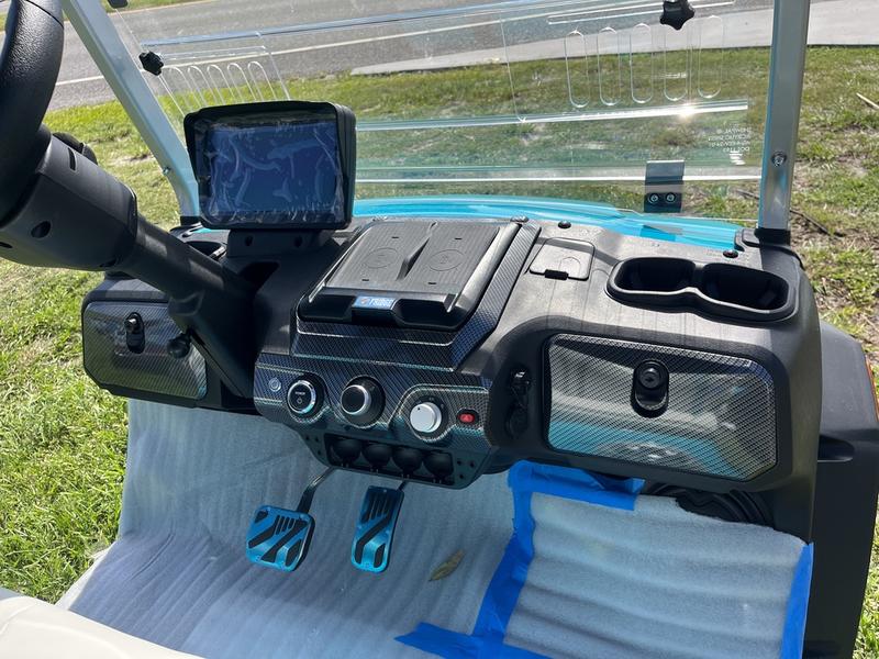 Street Legal 2025 Evolution D-Max Xt4 Golf Cart South Carolina Export Available 3 Dashboard &Amp; Steering Console Of Xt4