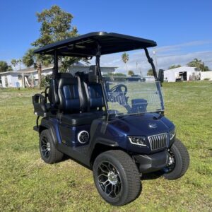 D5-Ranger 2+2 Plus Blue Golf Cart for Sale Michigan