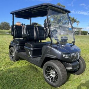 Street Legal Evolution D5-Ranger 4 Black Golf Cart for Sale