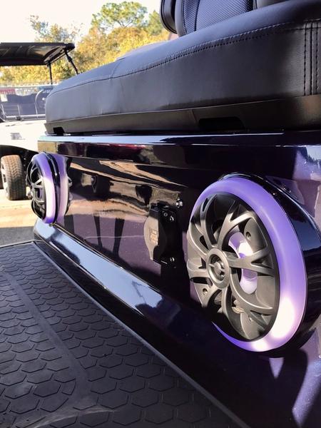 Street Legal 2025 Evolution D5-Ranger 4 Plus Blue Golf Cart South Carolina Nationwide 4 Rear View Of 2025 Evolution D5-Ranger 4 Plus Blue Golf Cart