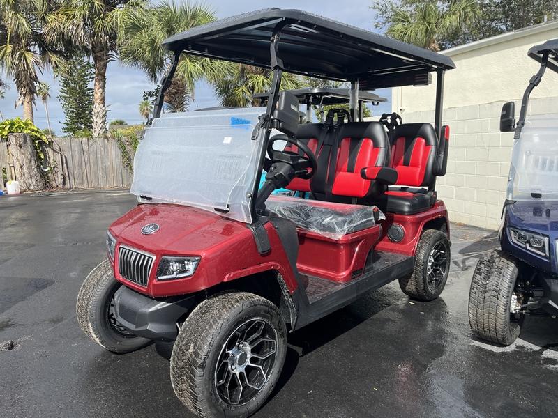 Street Legal 2025 Evolution D5-Ranger 4 Red Golf Cart Virginia 3 2025 Evolution D5-Ranger 4 Red Golf Cart For Sale Virginia