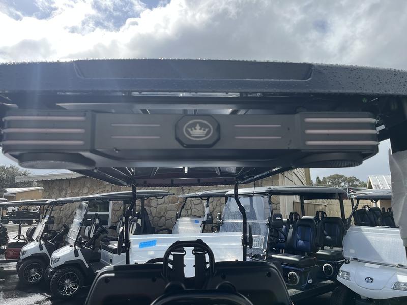 Street Legal 2025 Evolution D5-Ranger 4 Red Golf Cart Virginia 4 Rear View Of 2025 Evolution D5-Ranger 4 Red Golf Cart