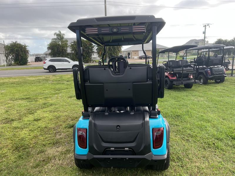 Street Legal 2025 Evolution D5-Ranger 4 Sky Blue Golf Cart California Nationwide Export 2 2025 Evolution D5-Ranger 4 Sky Blue Dashboard Interior California