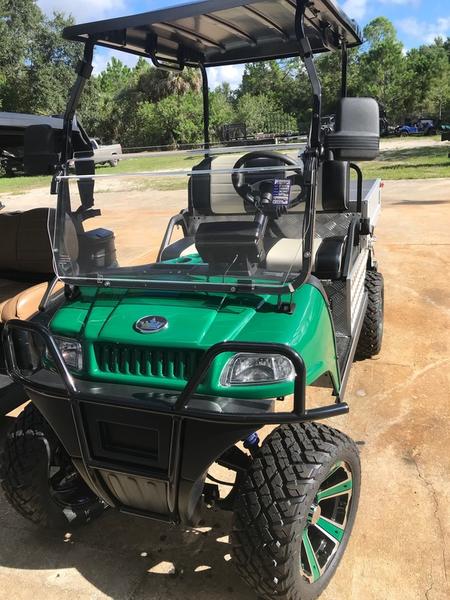 2025 Evolution Turfman 800 Green Utility Golf Cart | Illinois Delivery &Amp; Global Export 5 2025 Evolution Turfman 800 Side View Green