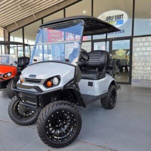 2025 E-Z-GO Express 4 Gas Lifted – Slate – New York NY – Front View