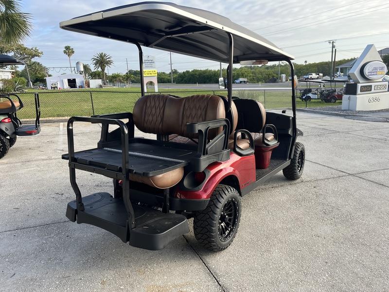 2025 E-Z-Go Express 6 Elite Lithium Inferno Red | Los Angeles, Ca 8 2025 E-Z-Go Express 6 Elite Lithium – Inferno Red – Los Angeles Ca – Wheels