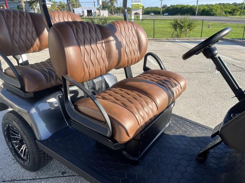 2025 E-Z-Go Liberty Elite Lithium – Metallic Charcoal 4-Passenger Golf Cart Phoenix Az (Wheels) 2 Wheels And Tires On The 2025 E-Z-Go Liberty Elite Lithium Metallic Charcoal In Phoenix Az.