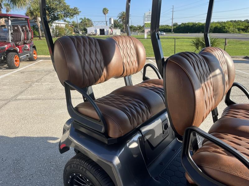 2025 E-Z-Go Liberty Elite Lithium – Metallic Charcoal 4-Passenger Golf Cart Phoenix Az (Wheels) 5 Seating Of The 2025 E-Z-Go Liberty Elite Lithium Metallic Charcoal In Phoenix Arizona.