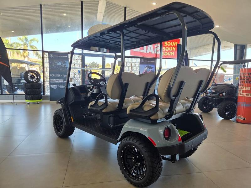 2025 E-Z-Go Liberty Lsv Elite Lithium Ocean Grey Street-Legal 4-Passenger Golf Cart – Atlanta, Ga 4 Side View Of 2025 E-Z-Go Liberty Lsv Elite Lithium Ocean Grey In Atlanta, Georgia.