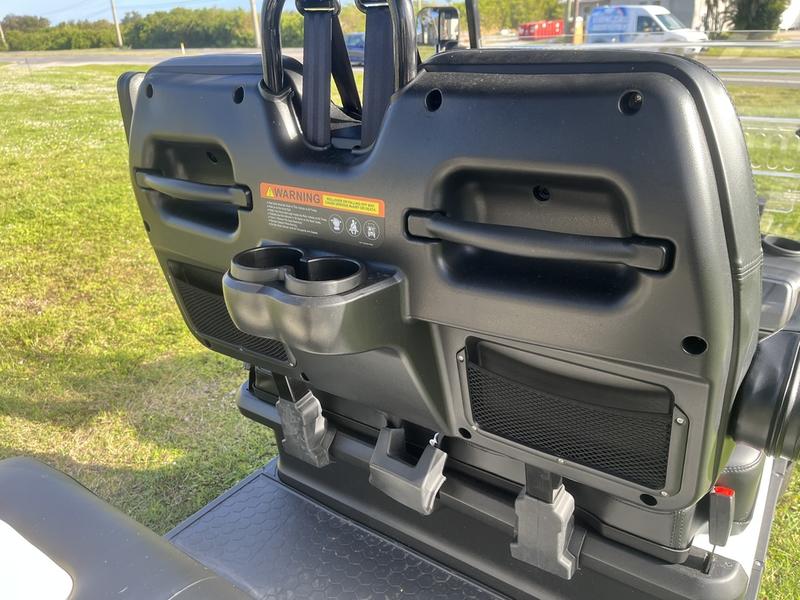 Street Legal 2025 Evolution D5-Ranger 4 White Golf Cart South Carolina Export Nationwide 4 2025 Evolution D5-Ranger 4 White Led Soundbar Lighting