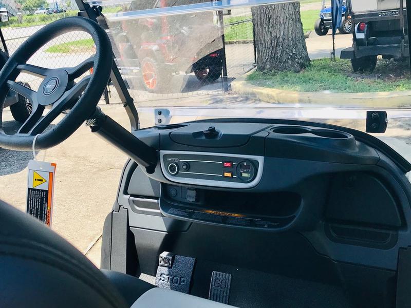 2026 Club Car Onward Lifted 4 Passenger Gas – Street Legal Features 5 Full Body Side Elevation Of Lifted 4-Passenger Model