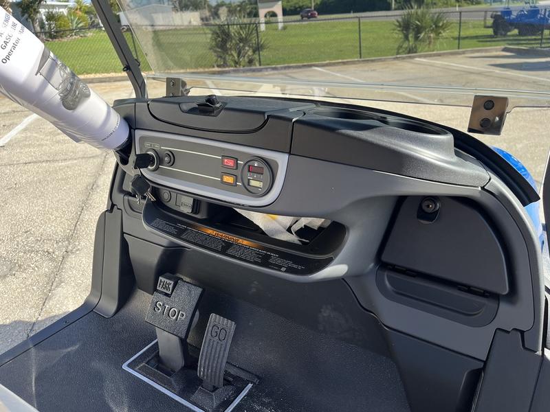 2026 Club Car Onward Lifted 4 Passenger Gas — Blue North Carolina 2 Dashboard &Amp; Control Interface Of Blue Onward