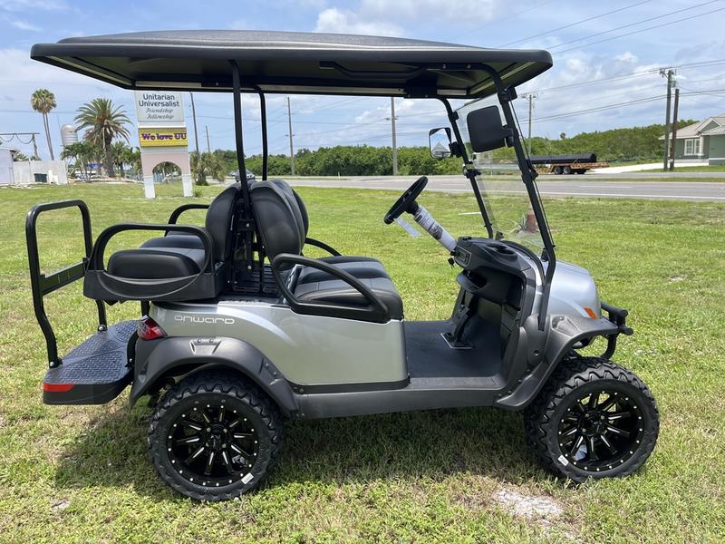 2026 Club Car Onward Lifted 4 Passenger Gas — Street Legal Florida 6 Premium Seating For Four Passengers