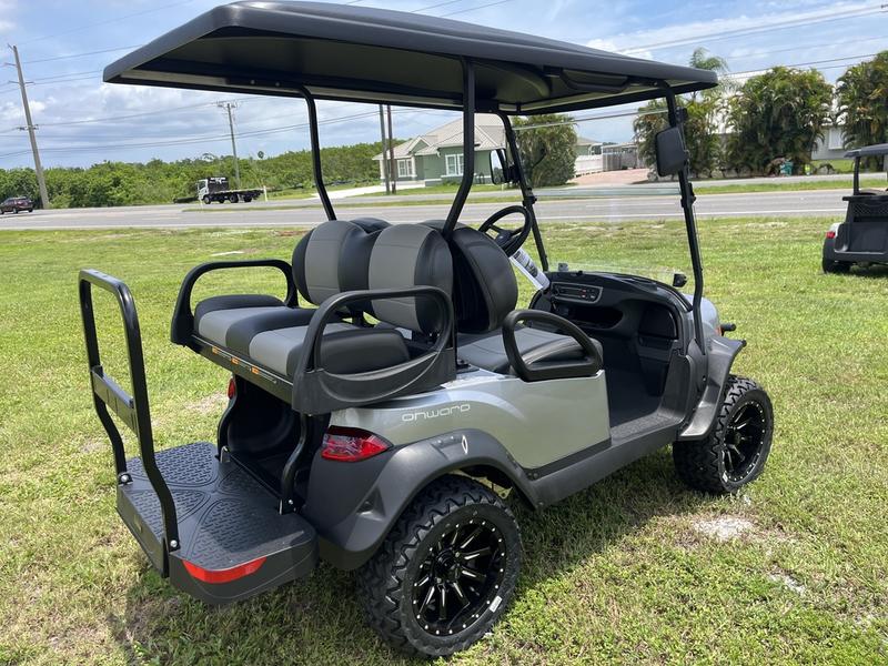 2026 Club Car Onward Lifted 4 Passenger Gas — Street Legal Florida 8 Street-Legal Compliance Package