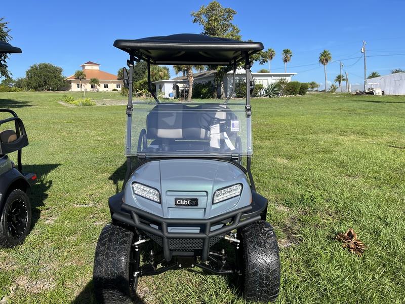 2026 Club Car Onward Lifted 4 Passenger Gas Grey (South Carolina Street-Ready Model) 3 Led Front Lighting System