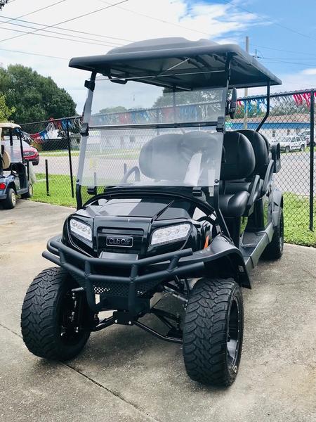 2026 Club Car Onward Lifted 6 Passenger Gas – Black Ohio Street Legal 4 Led Front Headlights Of 2026 Onward Black