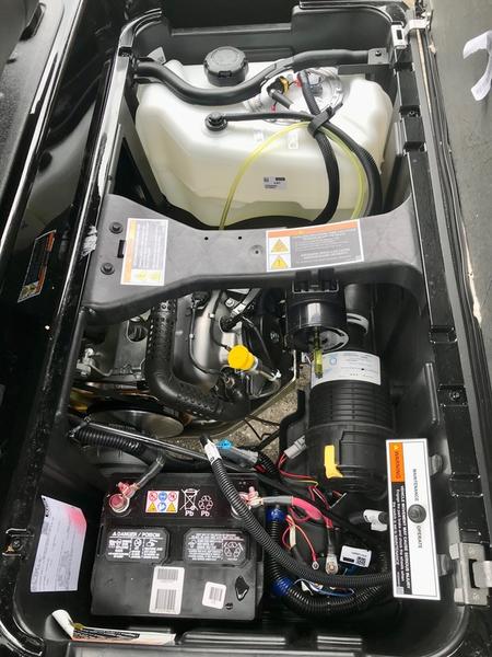 2026 Club Car Onward Lifted 6 Passenger Gas – Black Ohio Street Legal 9 Full Street-Legal 2026 Onward Black