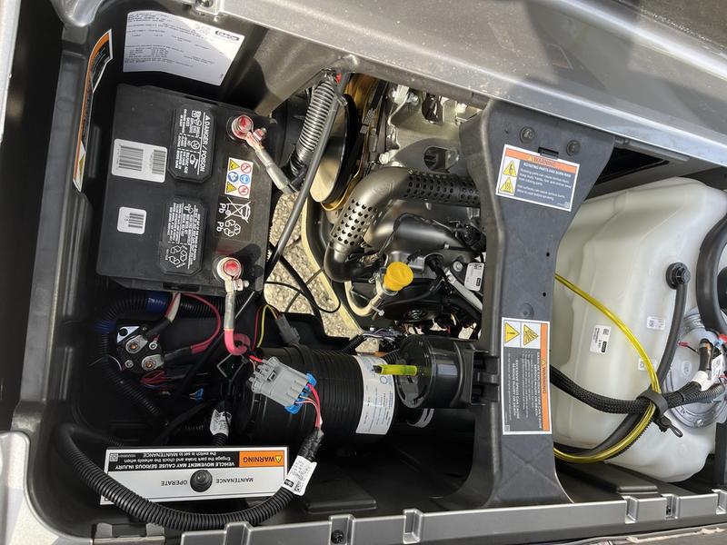 2026 Club Car Onward Lifted 6 Passenger Gas – Silver Pennsylvania Street Legal 8 Dashboard &Amp; Controls Of Lifted 2026 Onward Silver