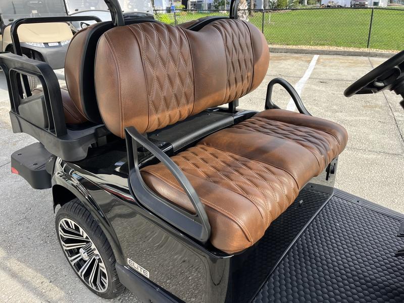 2026 E-Z-Go Freedom Rxv Elite Lithium Black 4-Passenger Electric Golf Cart In Dallas Tx 3 Seating Of The 2026 E-Z-Go Freedom Rxv Elite Lithium Black Golf Cart In Dallas Texas