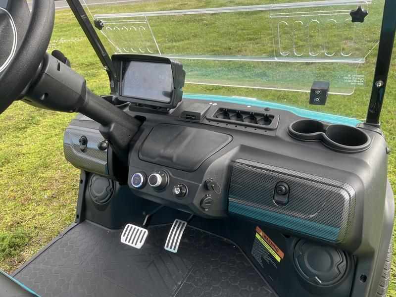 Street Legal 2025 Evolution D5-Ranger 4 Sky Blue Golf Cart California Nationwide Export 7 Street Legal 2025 Evolution D5-Ranger 4 Sky Blue Golf Cart