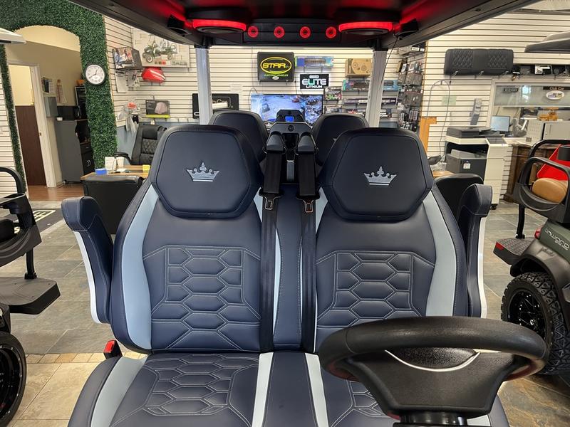 Street Legal 2025 Evolution D-Max Gt4 White Golf Cart Alabama Nationwide Export 9 Full Street-Legal D-Max Gt4 White Golf Cart