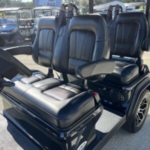 Street legal 2025 Evolution D5-Ranger 4 Black golf cart