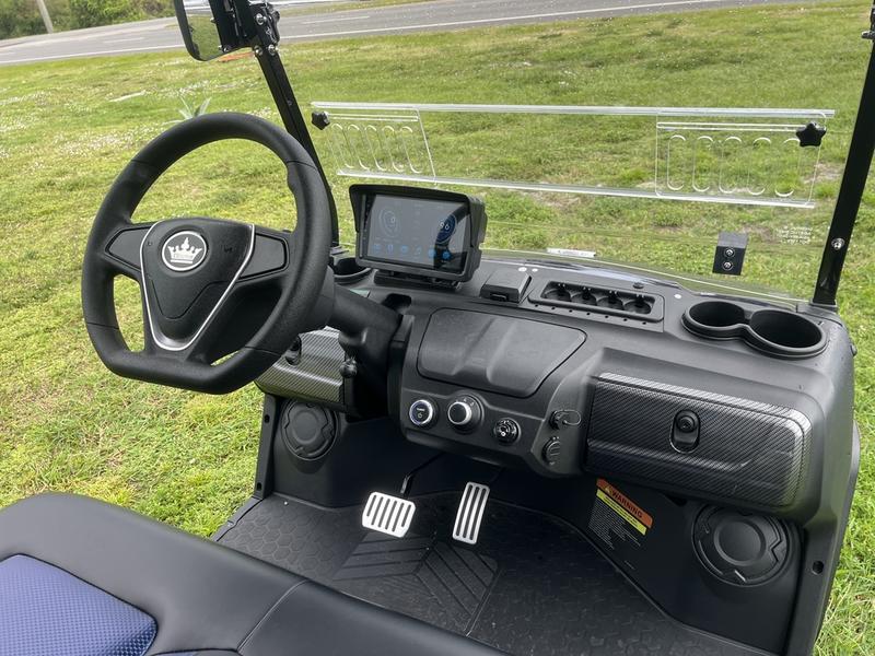 2025 Evolution D5-Ranger 4 Blue | Street Legal Golf Cart Arizona Export &Amp; Nationwide Delivery 7 Street Legal 2025 Evolution D5-Ranger 4 Blue Golf Cart