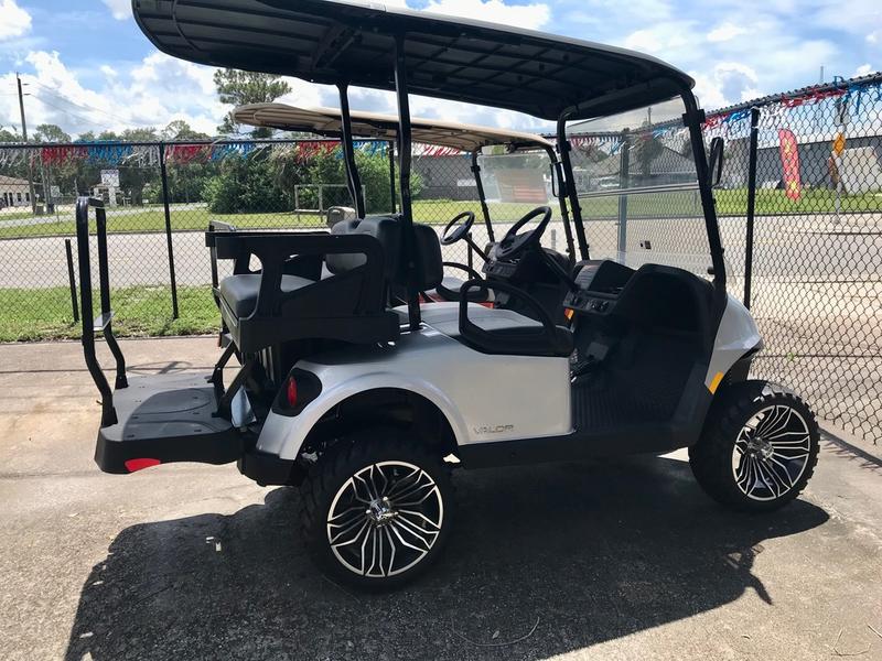 2024 E-Z-Go Valor Ex1 Gas Platinum Reliable Gas Golf Cart For Sale In Virginia Beach Va 4 Rear Cargo Area Of The 2024 E-Z-Go Valor Ex1 Gas Platinum Golf Cart In Virginia Beach Virginia
